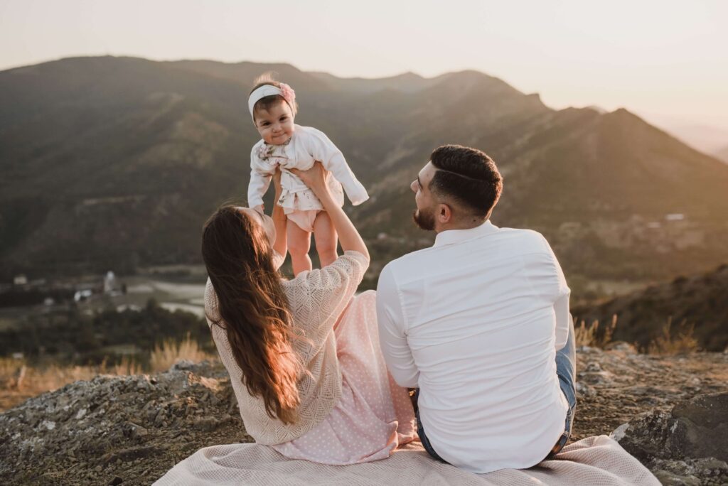 Self-employed Utah business owner reviewing life insurance options to protect their family